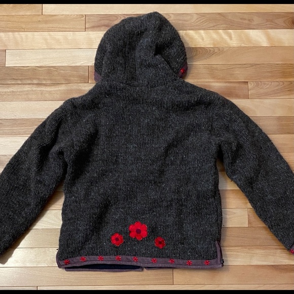 Laundromat wool fleece quilted sweater - Picture 2 of 9